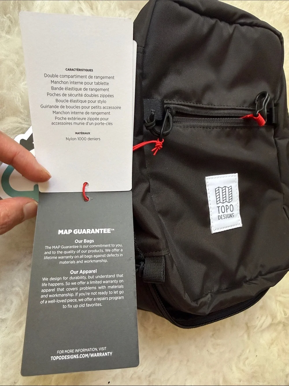 Topo Designs durable toiletry